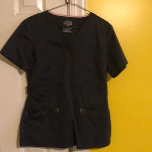 Cherokee navy scrub set includes top and bottoms